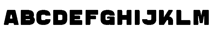 Arabica Regular Font UPPERCASE