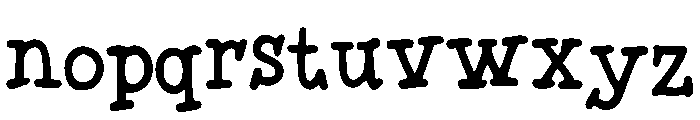 Arae Font LOWERCASE