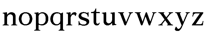 Aragusha Regular Font LOWERCASE