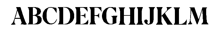 Araline Regular Font UPPERCASE