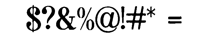 Araminta Font OTHER CHARS