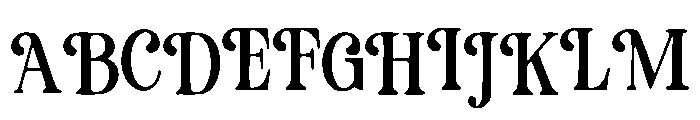 Araminta Font UPPERCASE