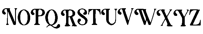Araminta Font UPPERCASE