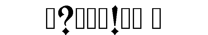 Arapaima Regular Font OTHER CHARS