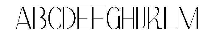 Arbaine Dairel Font UPPERCASE