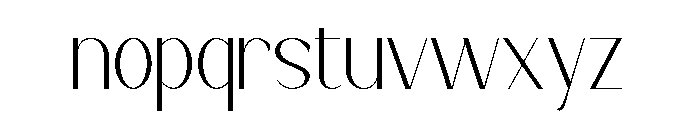 Arbaine Dairel Font LOWERCASE