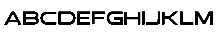 Arc Space Regular Font UPPERCASE