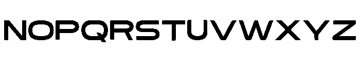 Arc Space Regular Font UPPERCASE