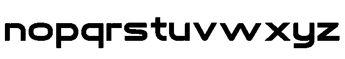 Arc Space Regular Font LOWERCASE