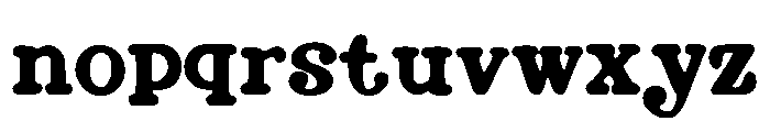 Arcade_Blitz Font LOWERCASE