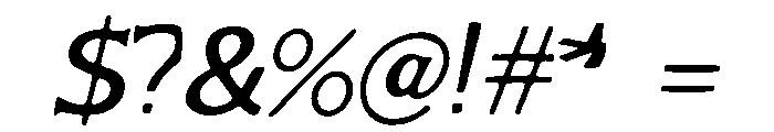 Arcane_Compass Font OTHER CHARS