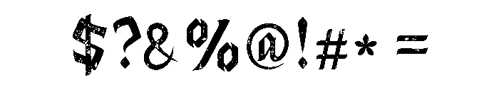 Arcanum Font OTHER CHARS