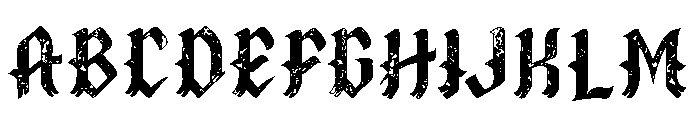 Arcanum Font UPPERCASE