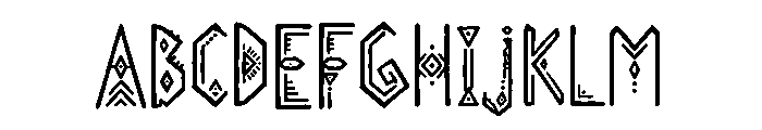 Archbolt Regular Font UPPERCASE