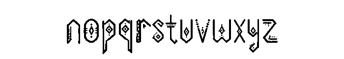 Archbolt Regular Font LOWERCASE