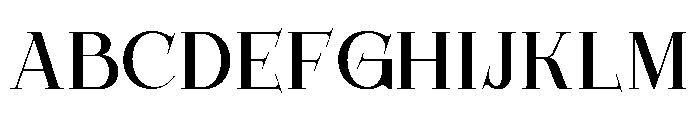 Archela Regular Font UPPERCASE