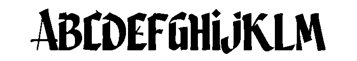 Archenor Font UPPERCASE