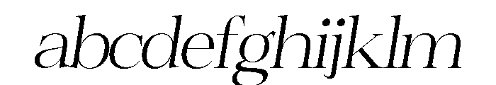 Archeron Italic FONT