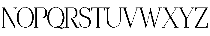 Archeron Regular Font UPPERCASE