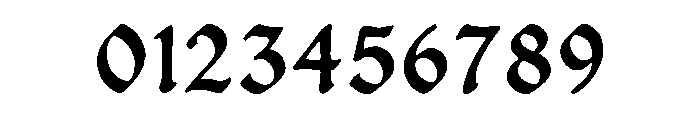 Archgrave Blacklette Font OTHER CHARS