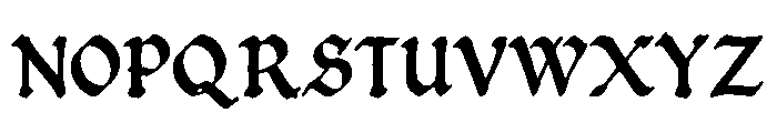 Archgrave Blacklette Font UPPERCASE