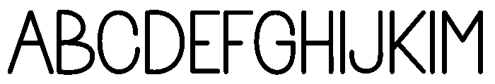 Architect Designer Font UPPERCASE