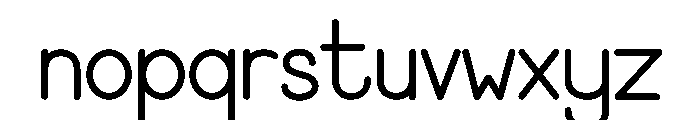 Architect Designer Font LOWERCASE