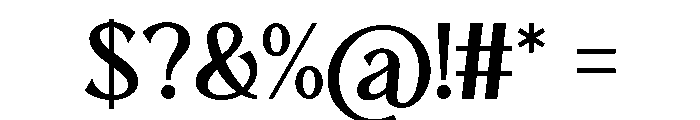 Architetta Regular Font OTHER CHARS