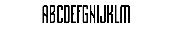 Archive Meter Regular Font UPPERCASE