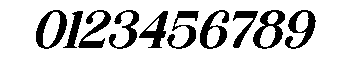 Archive Reborn Italic Font OTHER CHARS