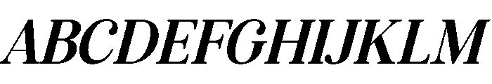 Archive Reborn Italic Font UPPERCASE