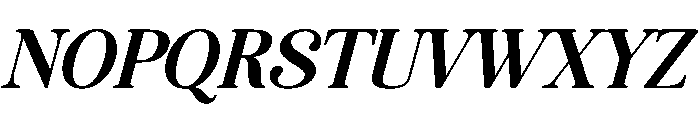 Archive Reborn Italic Font UPPERCASE