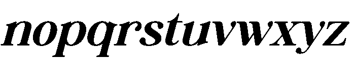 Archive Reborn Italic Font LOWERCASE