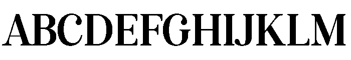 Archive Reborn Regular Font UPPERCASE