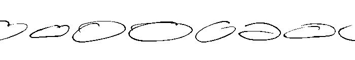 Archive Scribble Extras Font UPPERCASE