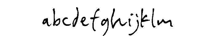 Archive Scribble Regular FONT