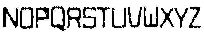 Archive Stamp Regular Font UPPERCASE