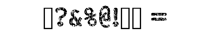 Archive Typewriter Regular Font OTHER CHARS
