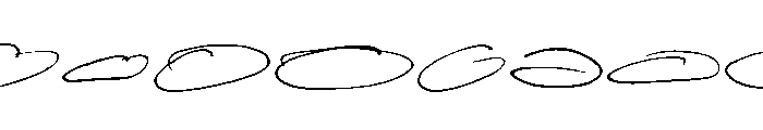 ArchiveScribble-Extras Font UPPERCASE