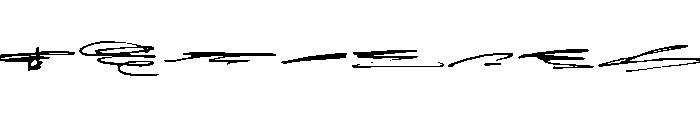 ArchiveScribble-Extras Font LOWERCASE