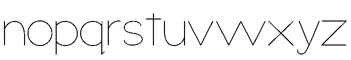 Arclight Regular Font LOWERCASE