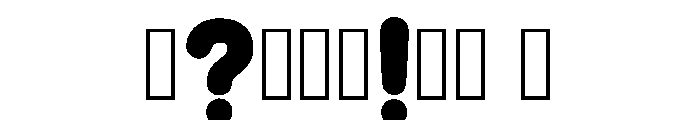 Arcti Regular Font OTHER CHARS