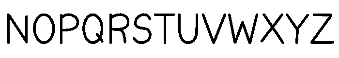 Arctic Blast Font LOWERCASE