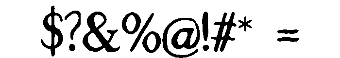 Arctic_Explorer Font OTHER CHARS