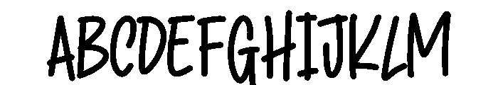 Arcurt Font UPPERCASE