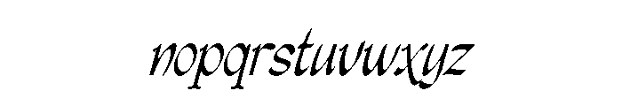 Ardavan Font LOWERCASE