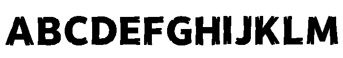 Arden Regular Font UPPERCASE
