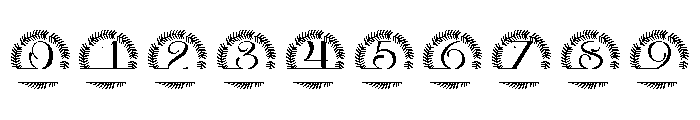 Ardenvale Split Monogram Font OTHER CHARS