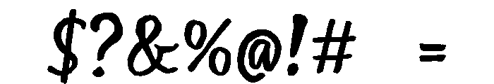Areca Font OTHER CHARS