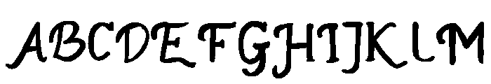 Areca Font UPPERCASE
